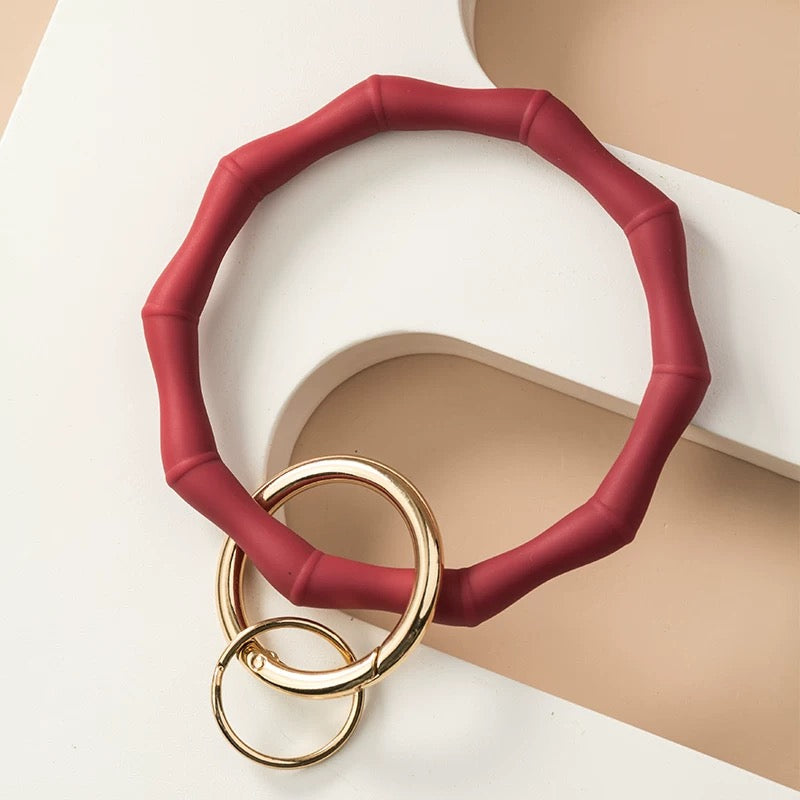 Silicone Bangle Phone / Key Holder