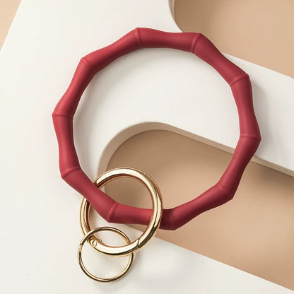 Silicone Bangle Phone / Key Holder