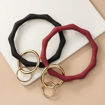 Silicone Bangle Phone / Key Holder