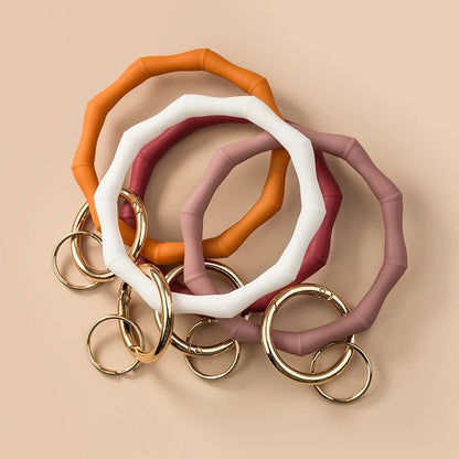 Silicone Bangle Phone / Key Holder