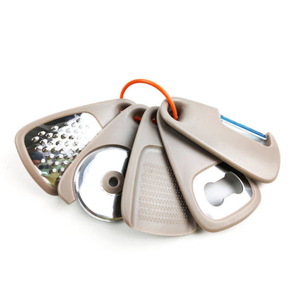 Portable Stainless Steel Household Kitchen Gadget Set