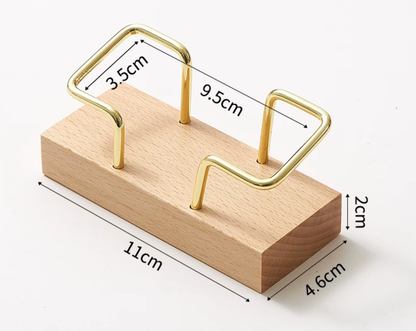 Wooden Business Card Holder
