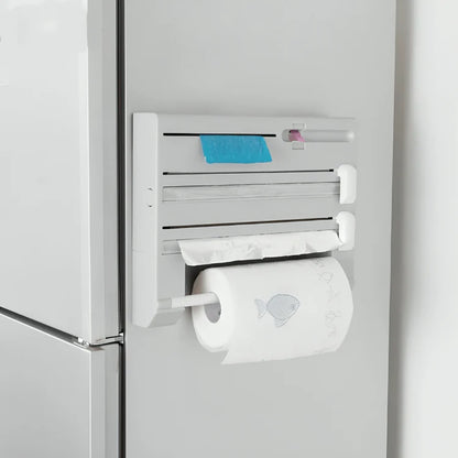 Multifunctional Paper Towel & Wrap Dispenser