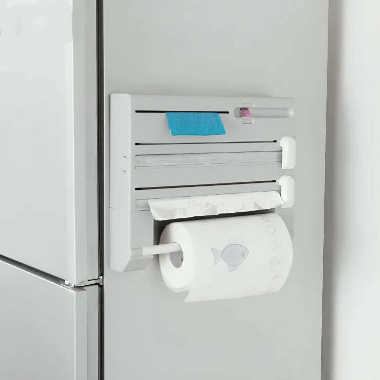 Multifunctional Paper Towel & Wrap Dispenser