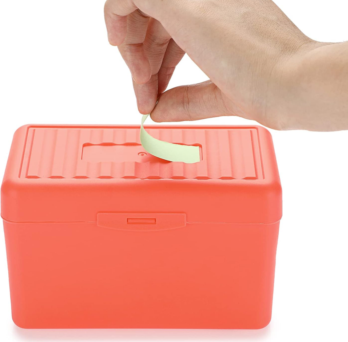Index Card Storage Box with Index cards  Index Card Holder Notecard Box 1 Set 50 Index Cards Included