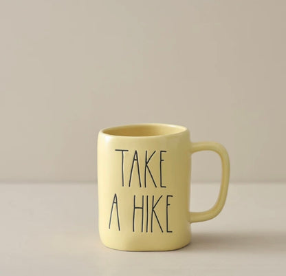 RAE DUNN Artisan Collection Hand-Lettered Ceramic Mugs With Personality And Perfect Comfort.