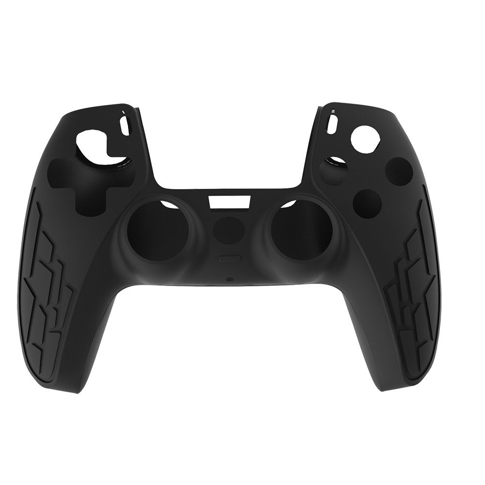 PS5 Silicone Cover Case for PS5 Controller, Anti Slip Protective Sleeve Skin Compatible for Play/Station 5 Controller (Black) Accessories