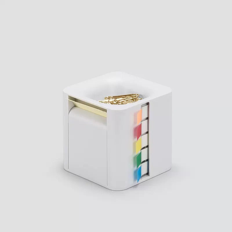 DeskMate™ 5-in-1 Sticky Note Dispenser – Your All-in-One Desk Essential