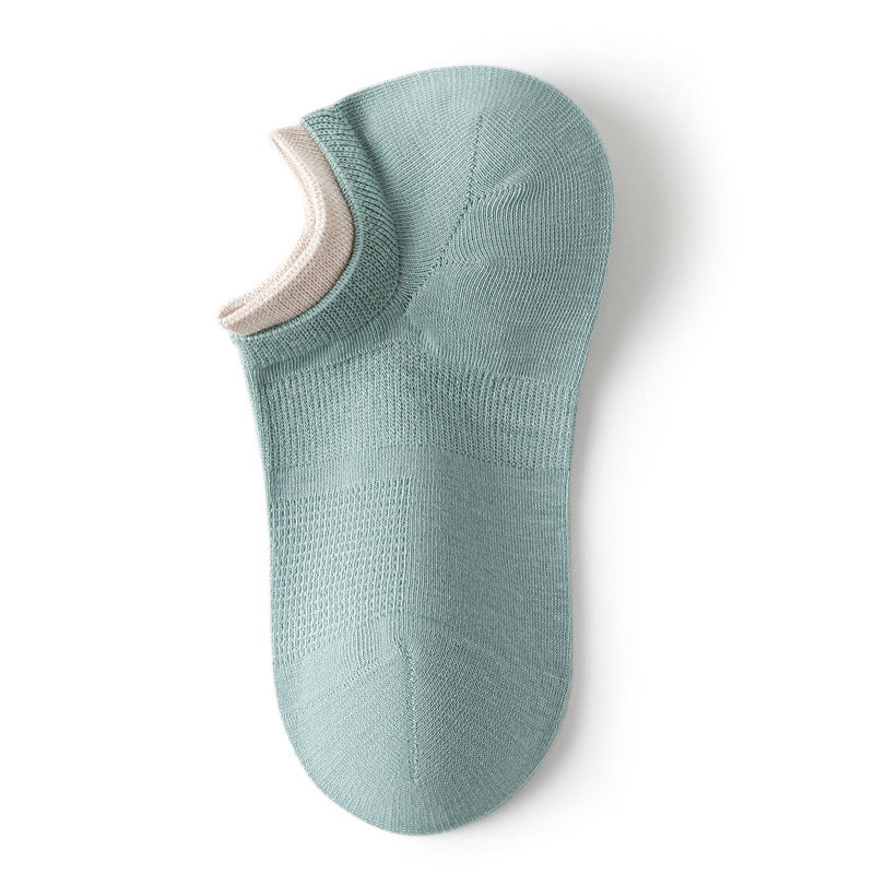 Ashley Casual Unisex Ankle Socks (Set of 2 pairs) Size : 7-11