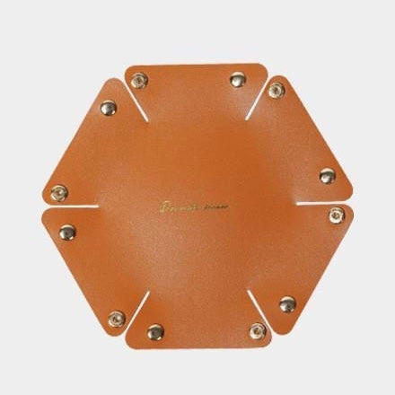 Tabletop Leather Storage Tray