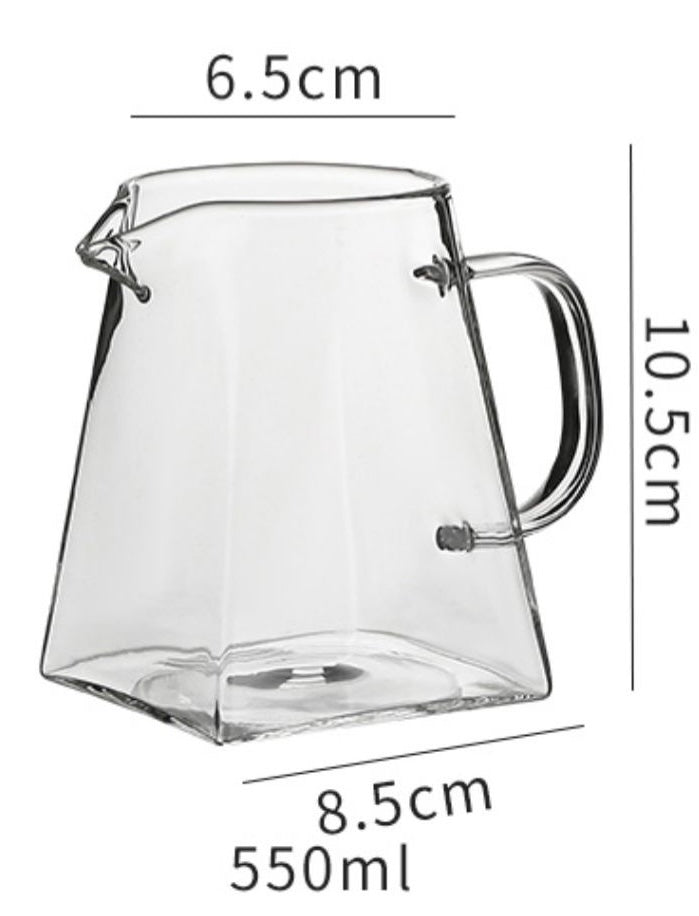 Lead-free Glass Teapot
