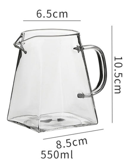 Lead-free Glass Teapot