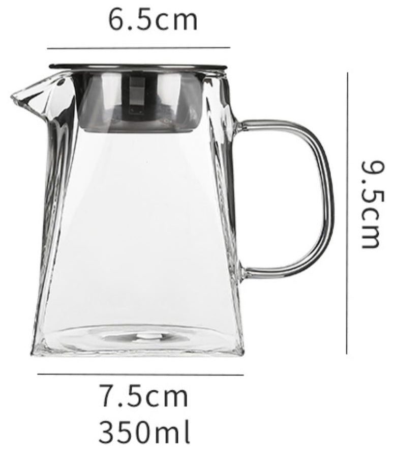 Lead-free Glass Teapot