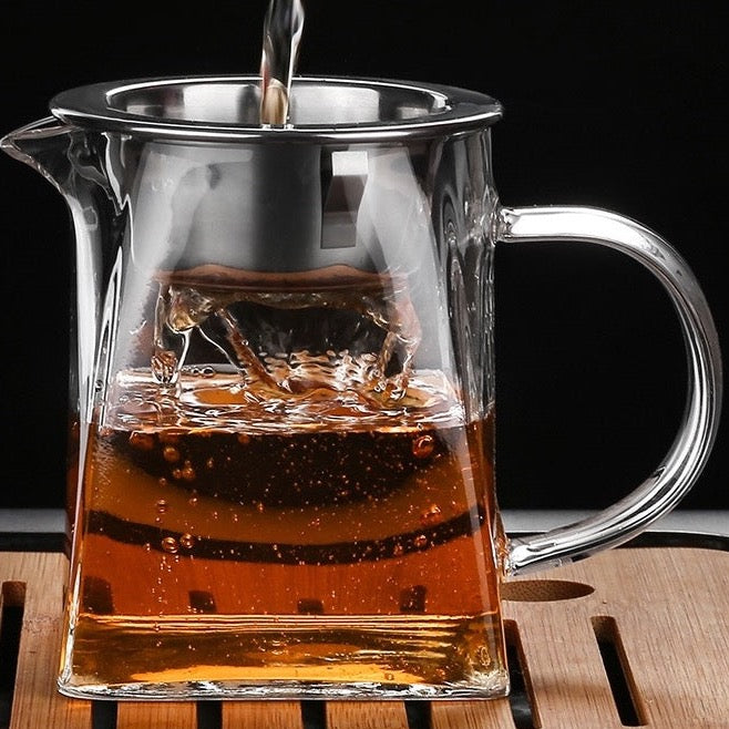 Lead-free Glass Teapot