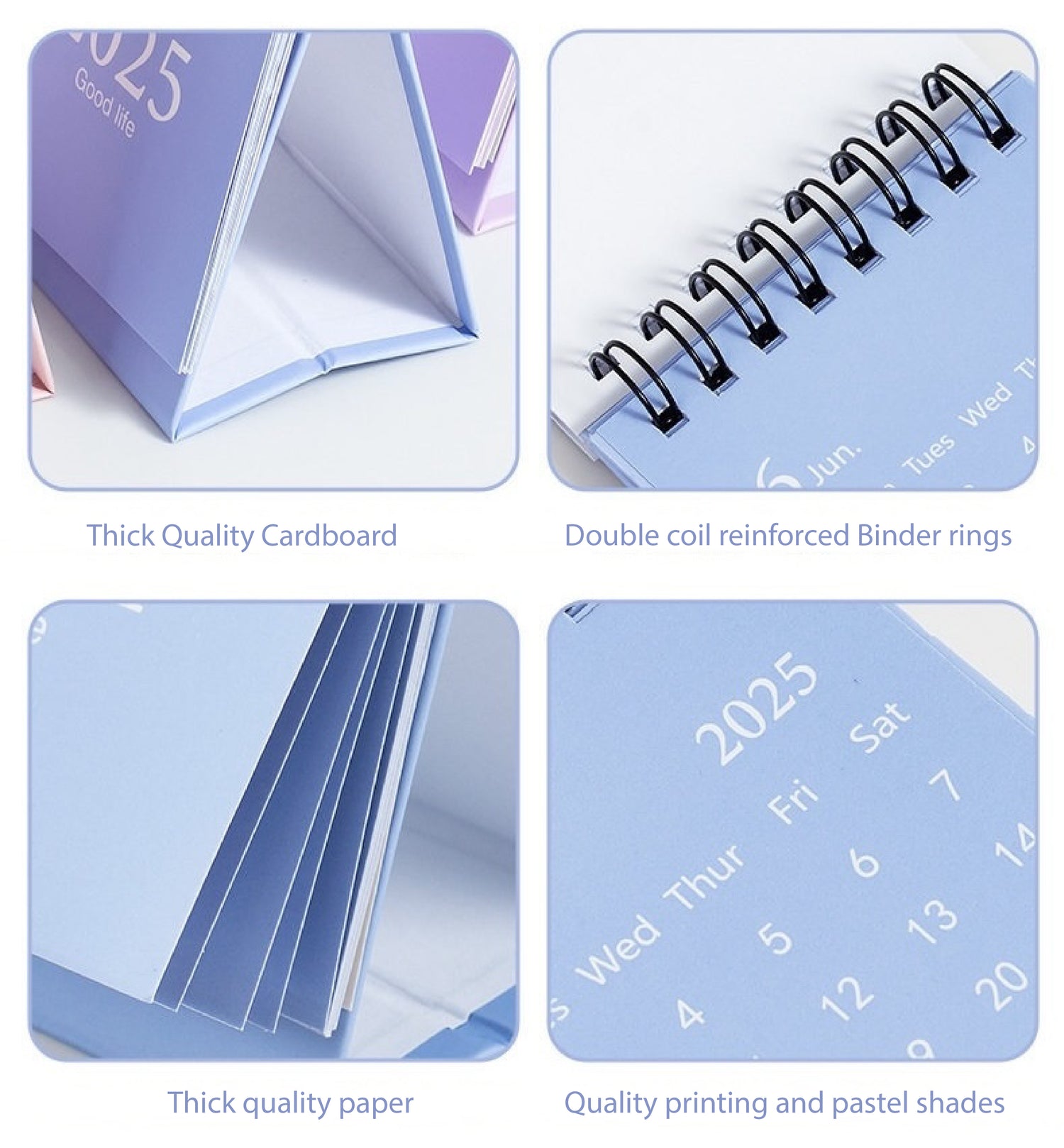 Good Life 2025 Mini Desktop Calendar