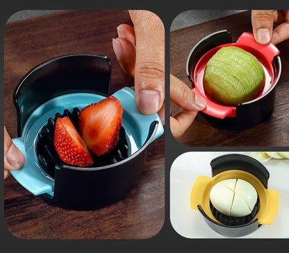 Multifunction Egg and Fruit Slicer