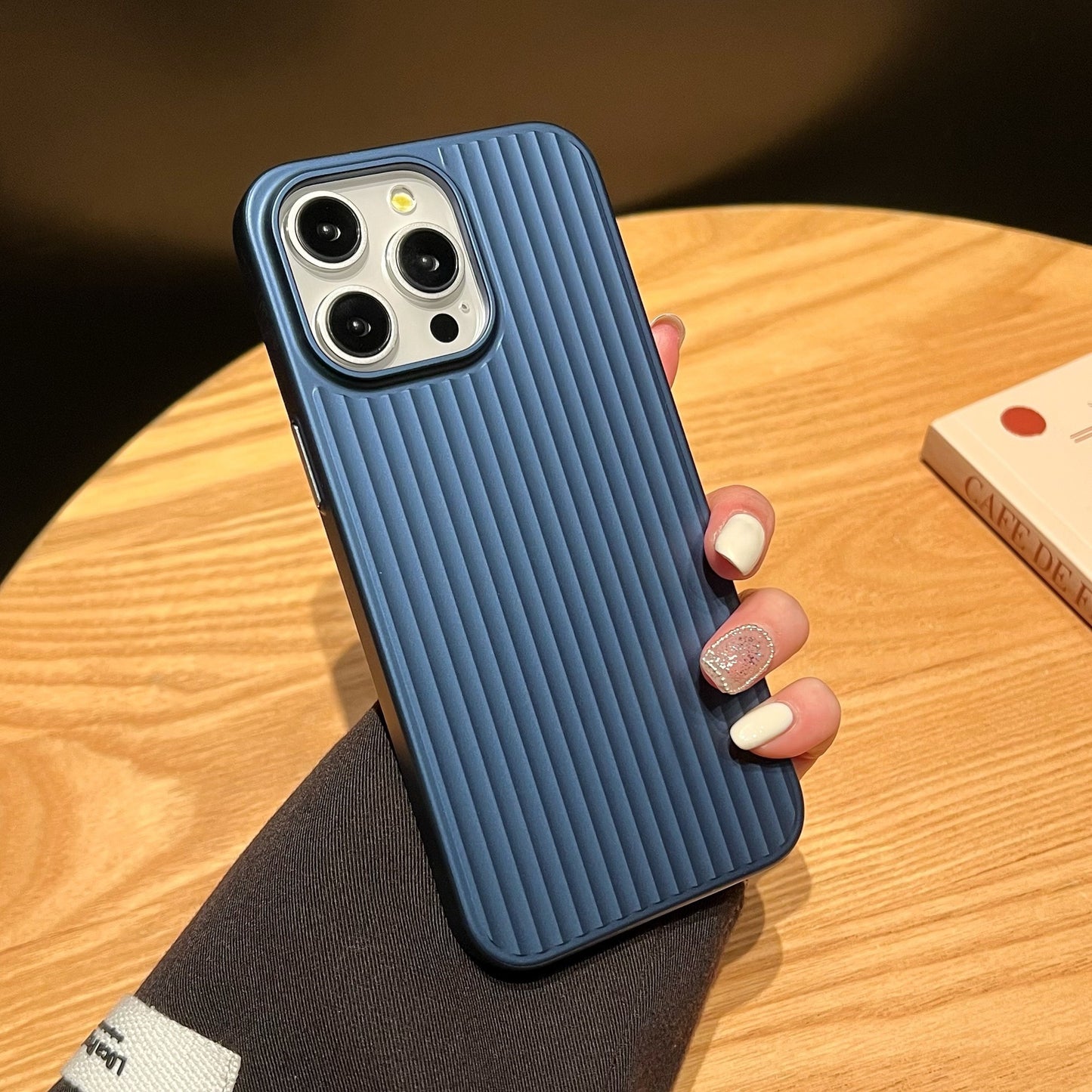 VertiCase Titanium Matte Luxe Ribbed High Protective iPhone Cover