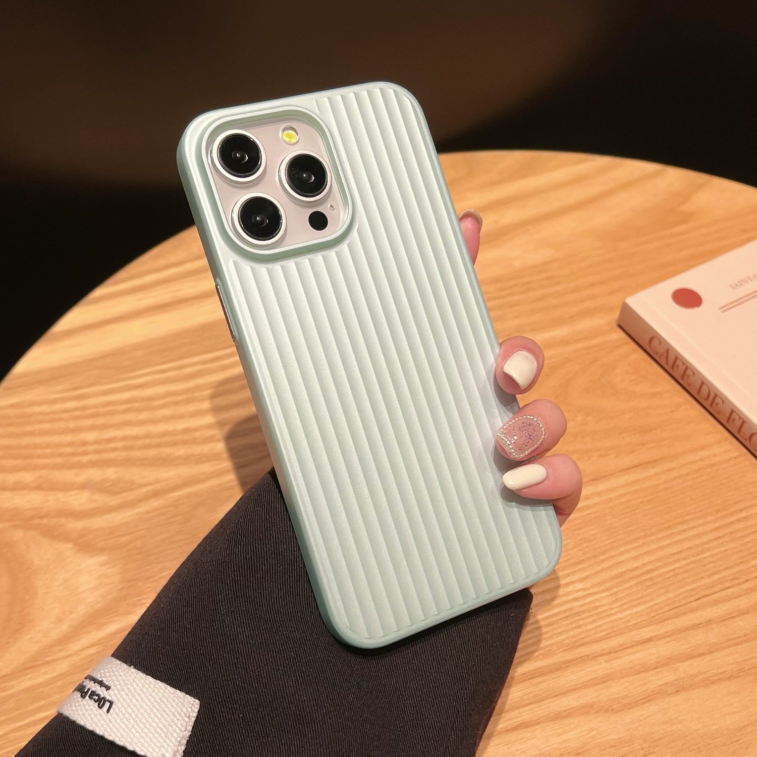 VertiCase Titanium Matte Luxe Ribbed High Protective iPhone Cover