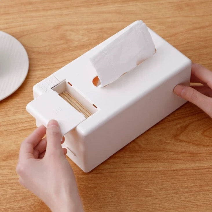 Tissue Box x Toothpick Dispenser