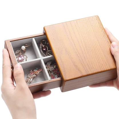 Wooden Luxury Jewellery Organiser & storage case