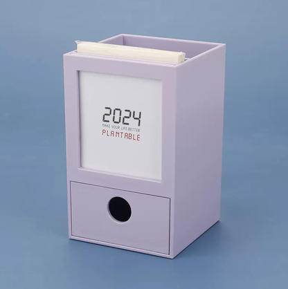 Multifunctional Desk Organiser, Calendar and Pen Holder
