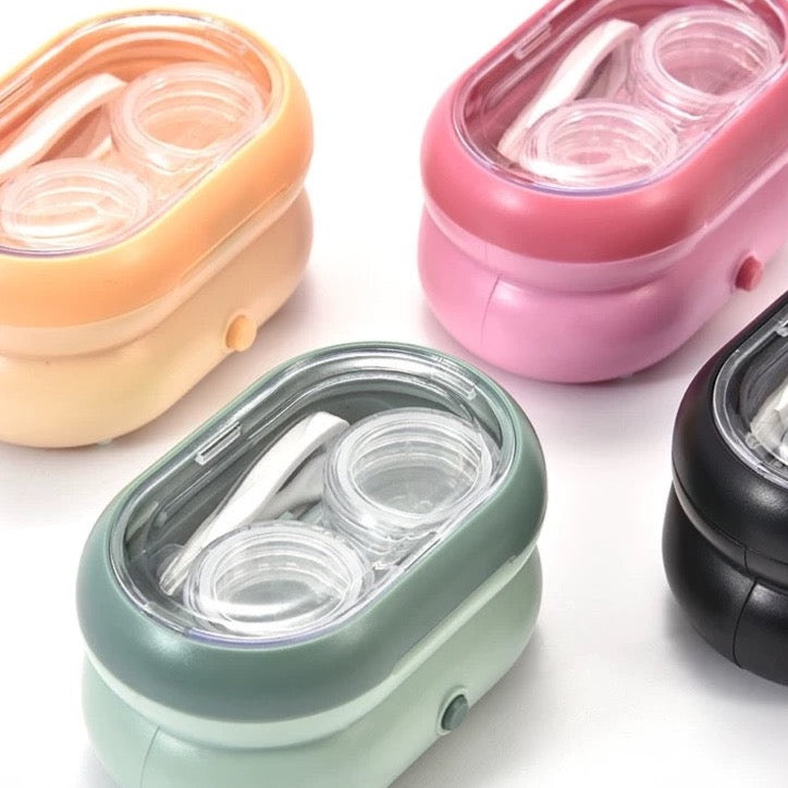Ultrasonic Contact Lens Cleaner and Storage Case