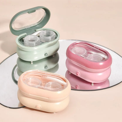 Ultrasonic Contact Lens Cleaner and Storage Case