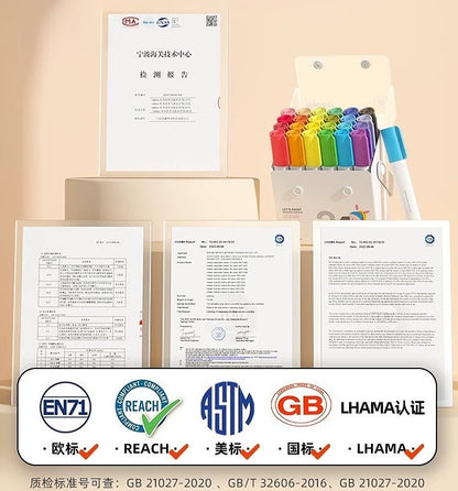 MiDEER 96.5% Washable Non-Toxic Watercolour Markers