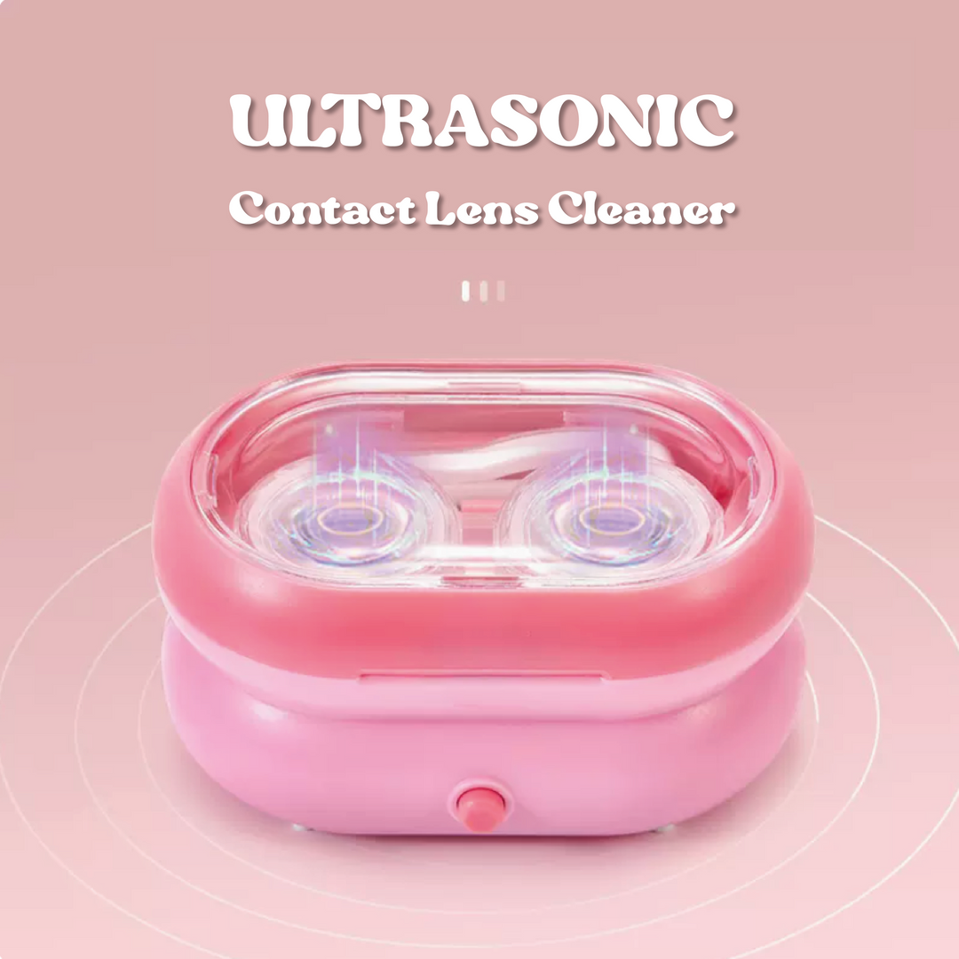 Ultrasonic Contact Lens Cleaner and Storage Case
