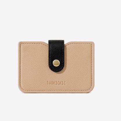 TAOMICMIC Card Wallet with 5 Compartments