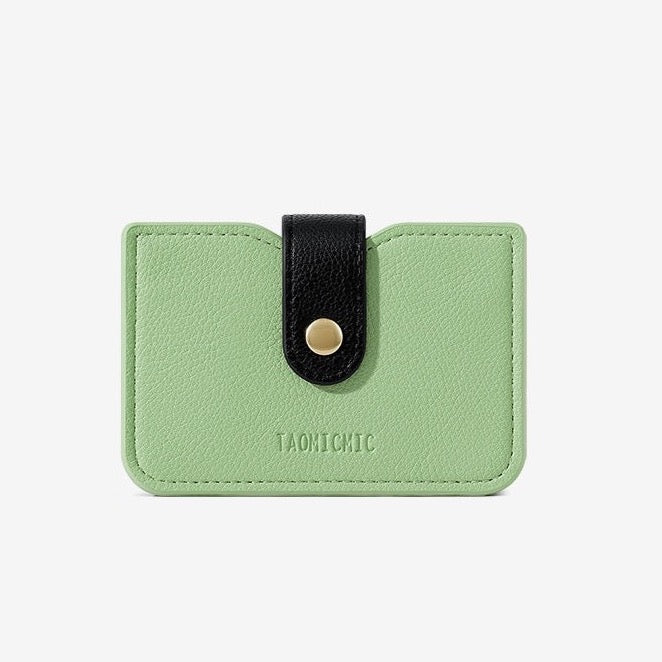 TAOMICMIC Card Wallet with 5 Compartments