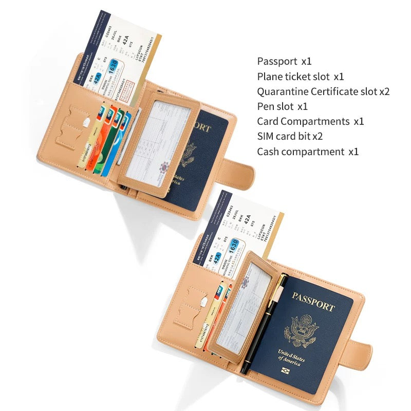 Travel safe RFID Passport Case