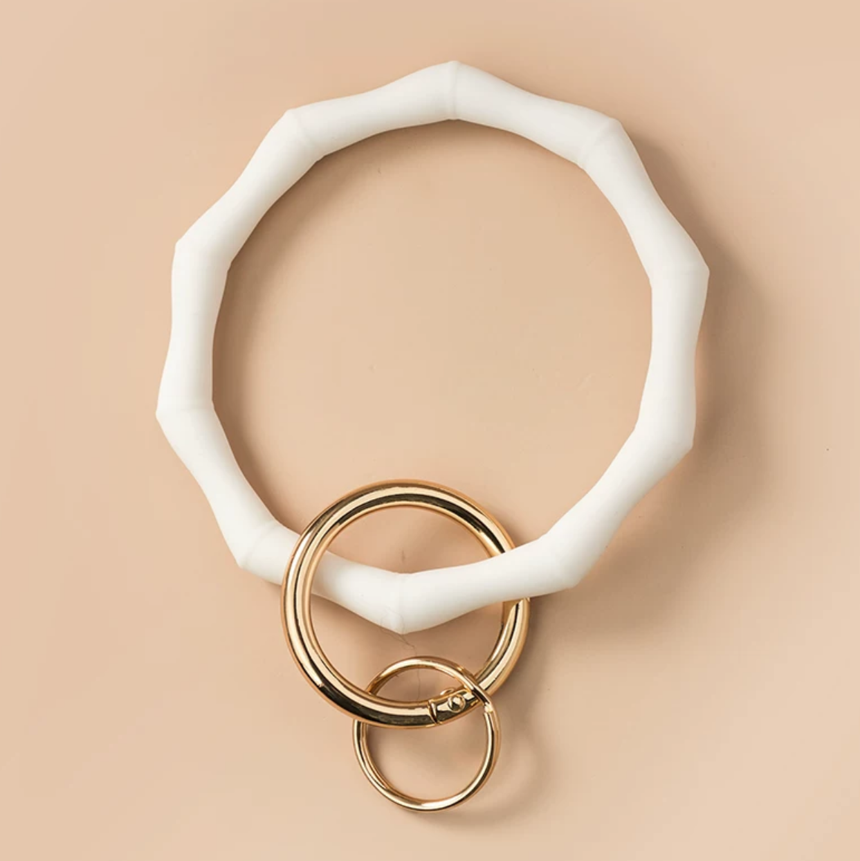 Silicone Bangle Phone / Key Holder