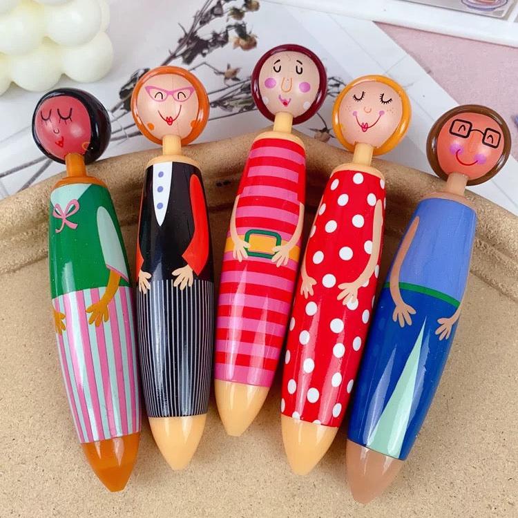 Chara-Pen Ballpoint Pens  (Set of 5)
