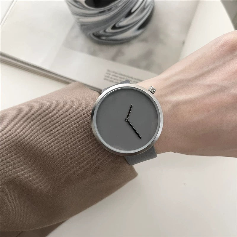 TOMI T-078 Unisex Casual Round Dial Quartz Wrist Watch
