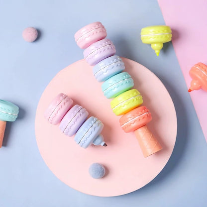 Cute Macaron shaped Highlighters