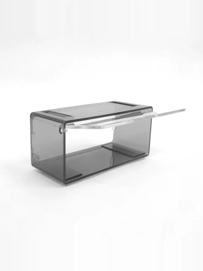 Stackable Set of 5 Vertical Collector Acrylic  Display Case with Individual Front Flap - 1:64 Scale
