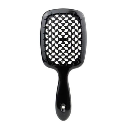 Italian Design Vented Detangle Hair Brush Super Brush Supports Hair Damage Reduction