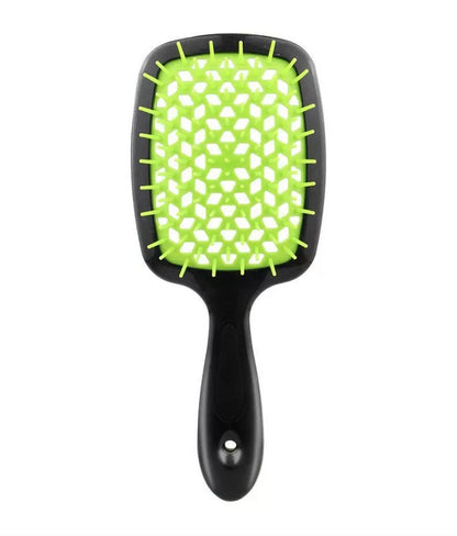 Italian Design Vented Detangle Hair Brush Super Brush Supports Hair Damage Reduction