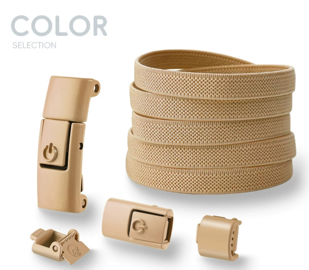 Press-Lock Shoelaces