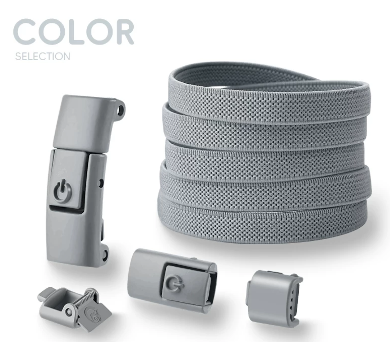 Press-Lock Shoelaces