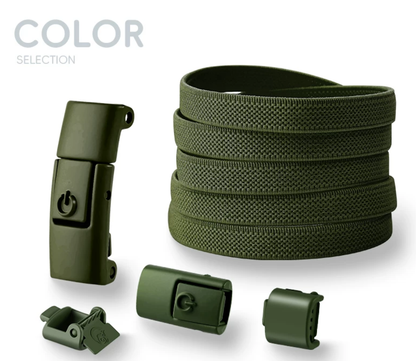 Press-Lock Shoelaces
