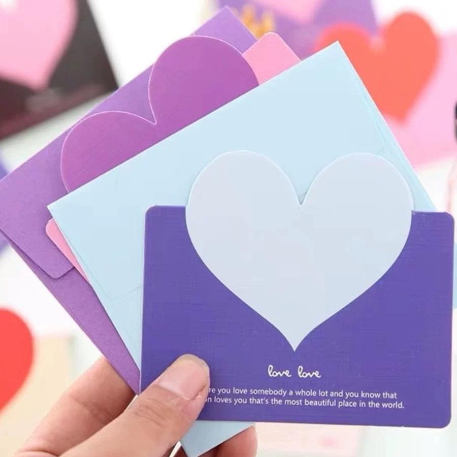 Love & Best wishes cards (Pack of 25)