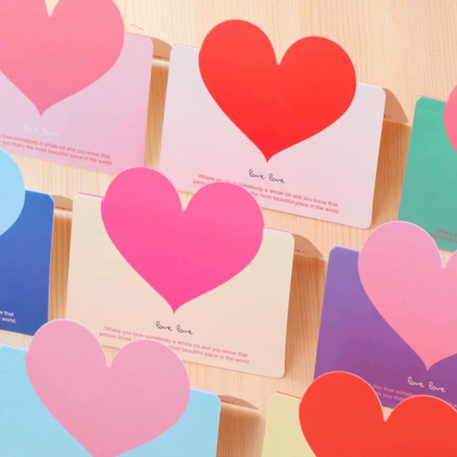 Love & Best wishes cards (Pack of 25)