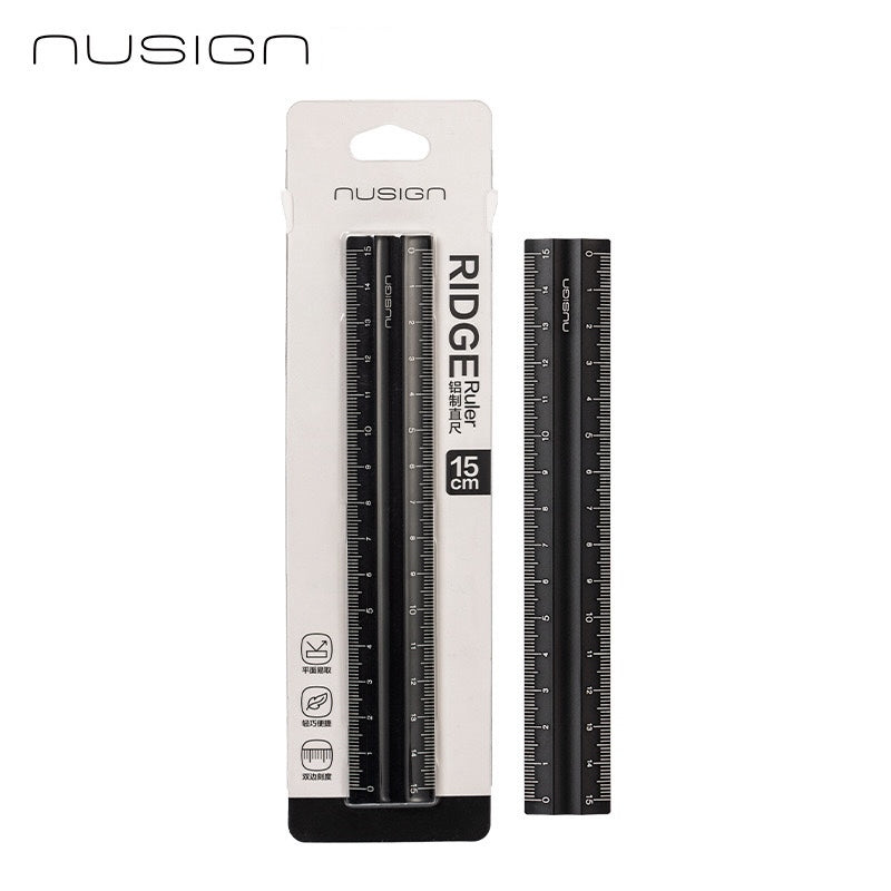 Nusign RIDGE NS091 Aluminium 15 cm Precision Ruler