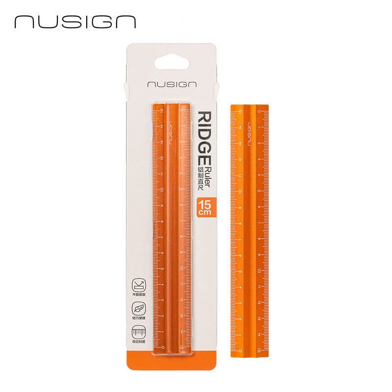 Nusign RIDGE NS091 Aluminium 15 cm Precision Ruler