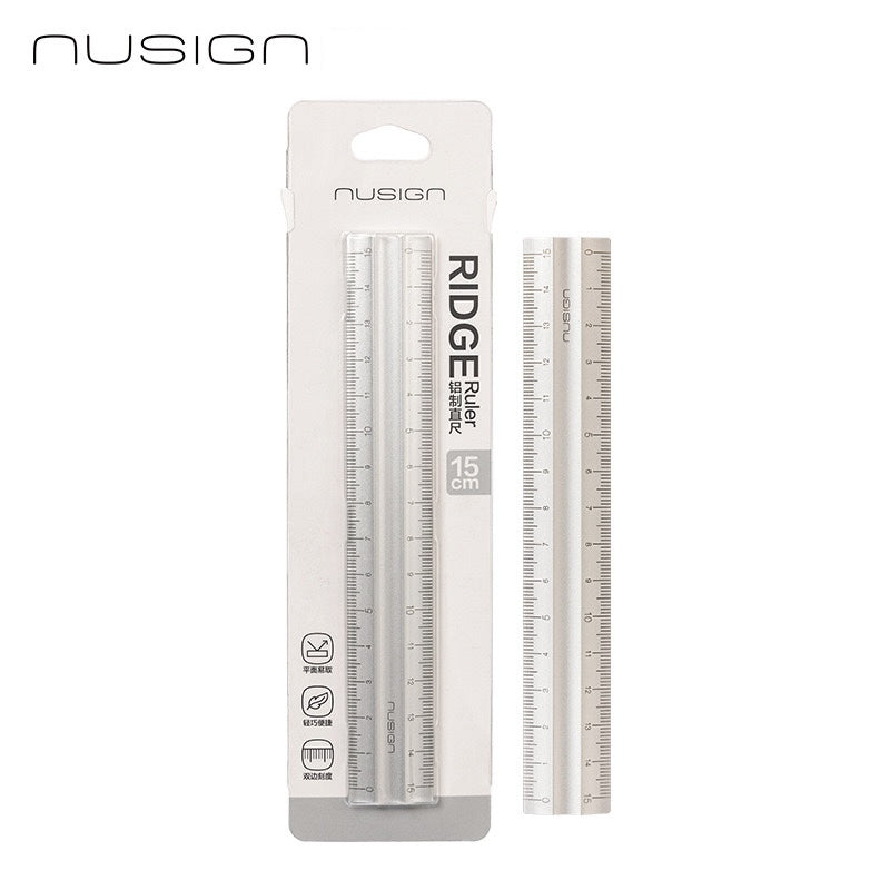 Nusign RIDGE NS091 Aluminium 15 cm Precision Ruler