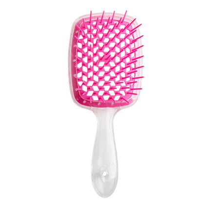 Italian Design Vented Detangle Hair Brush Super Brush Supports Hair Damage Reduction