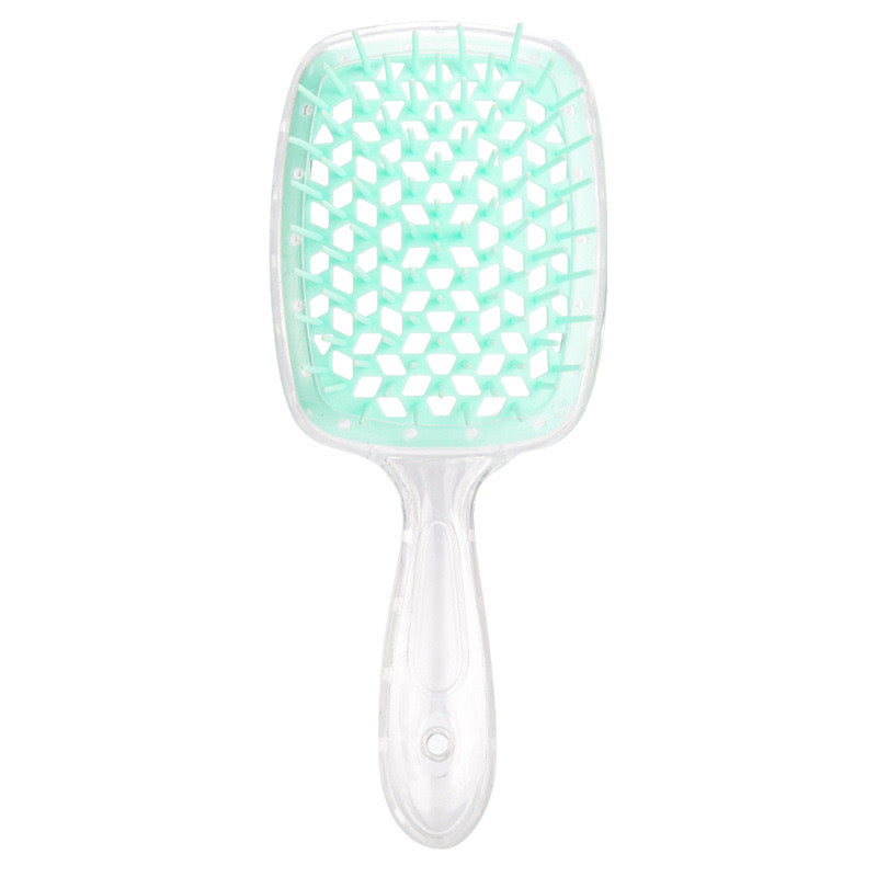 Italian Design Vented Detangle Hair Brush Super Brush Supports Hair Damage Reduction