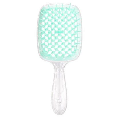 Italian Design Vented Detangle Hair Brush Super Brush Supports Hair Damage Reduction